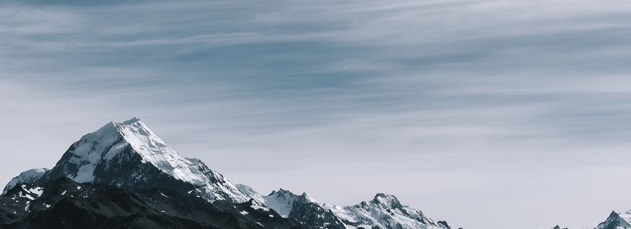 East Tyrolean mountains in winter